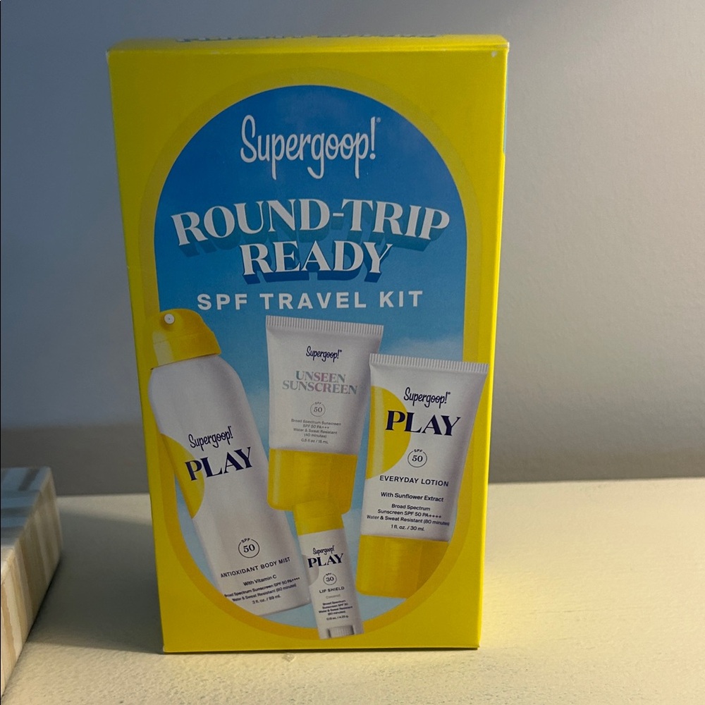 Supergoop! SPF Travel Kit - Bright Yellow